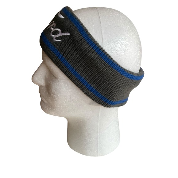 Ford Logo Knit Headband Ear Warmer Gray Blue  NWT - Picture 5 of 7